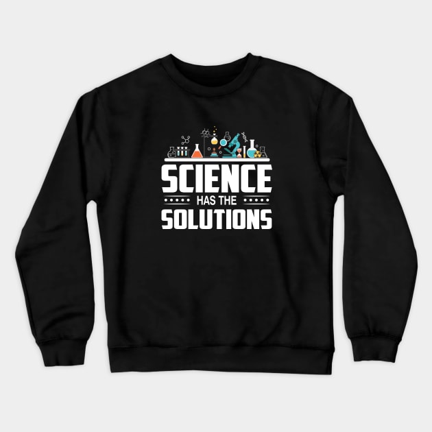 Science Chemistry Research Crewneck Sweatshirt by Tobias Store